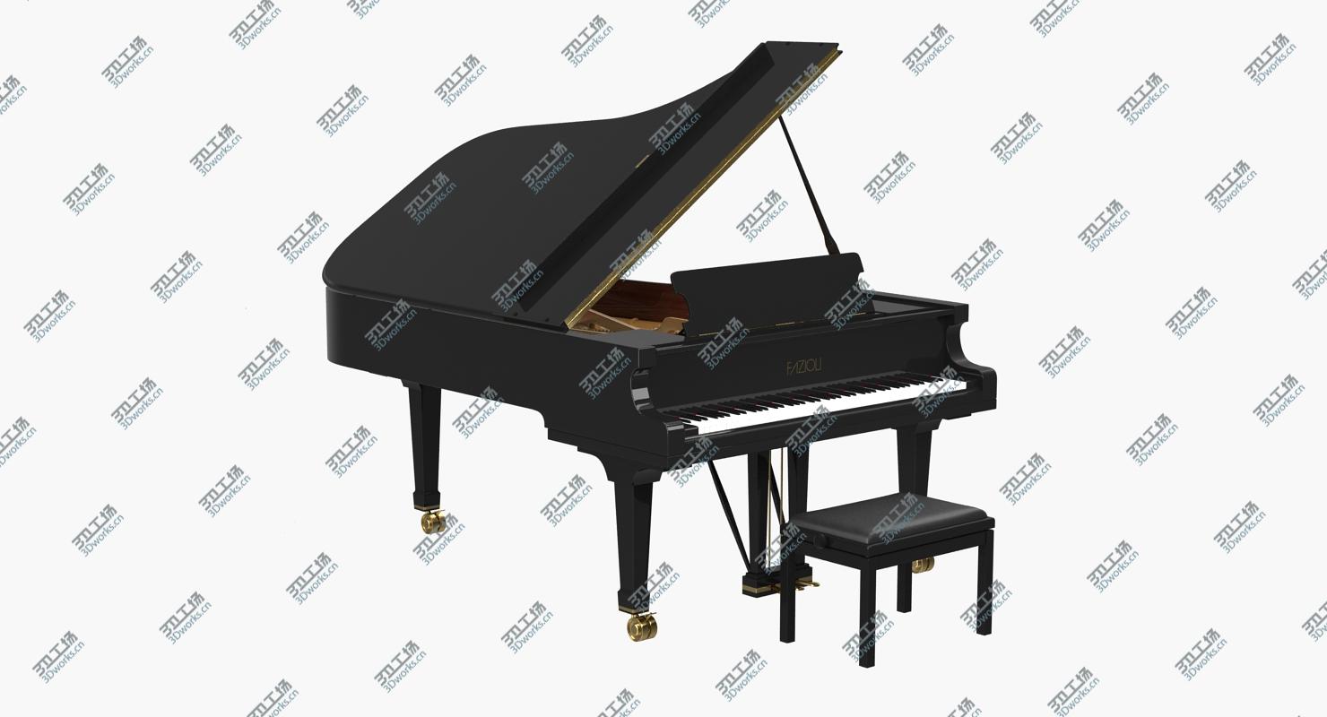 images/goods_img/202104094/Grand Piano Fazioli with Bench model/3.jpg